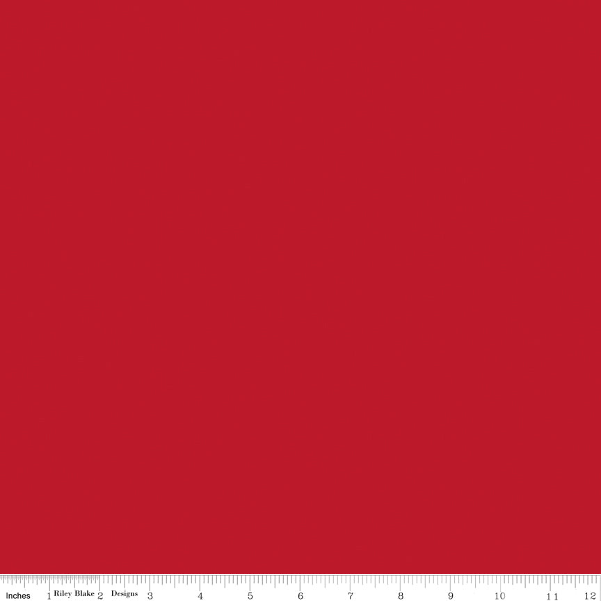 Confetti Cottons Tractor Red