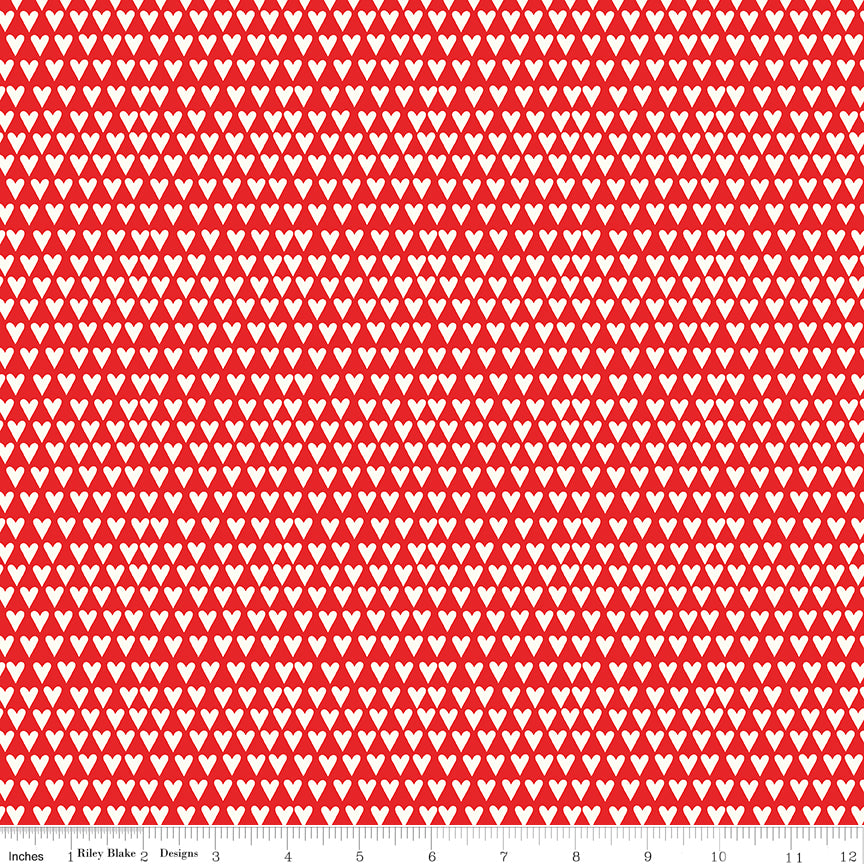 You & Me Hearts Red