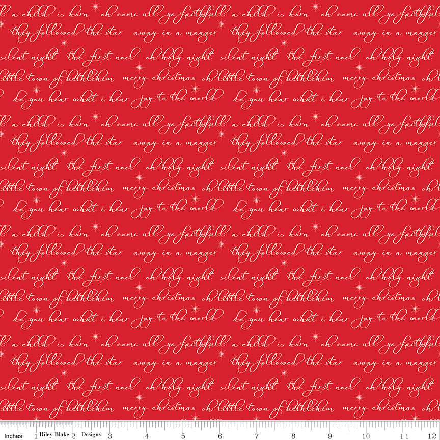 Glisten Text Red