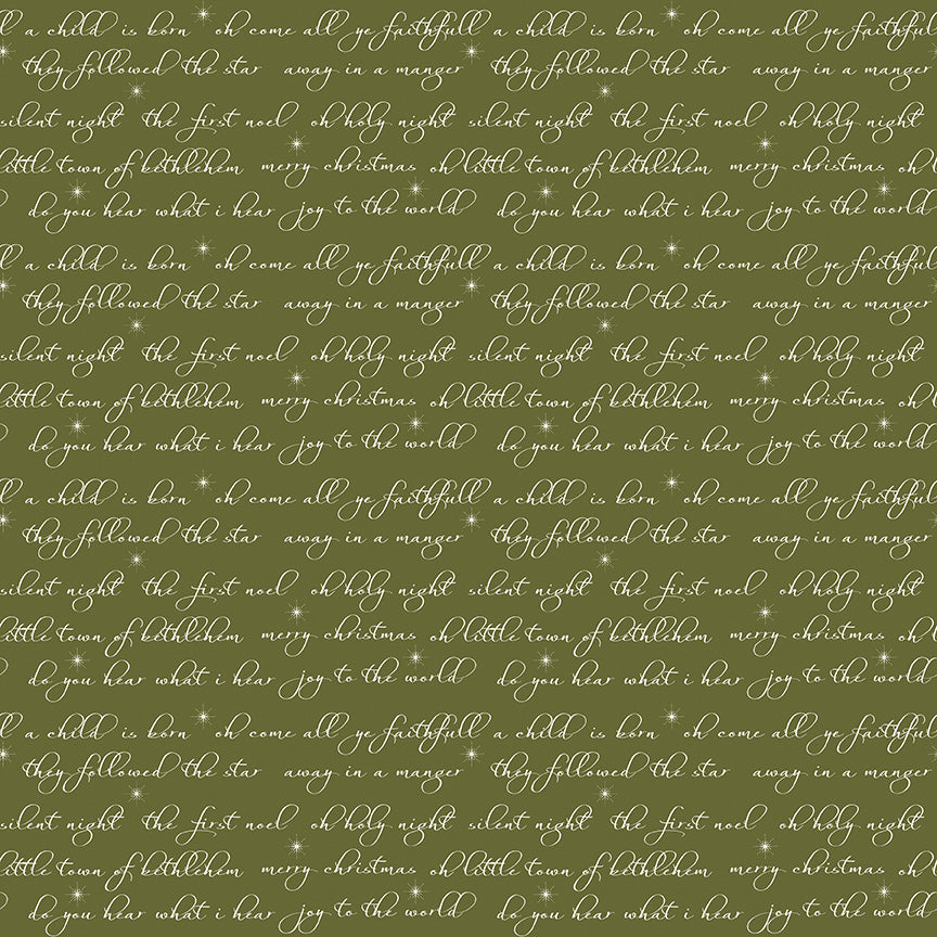 Glisten Text Green