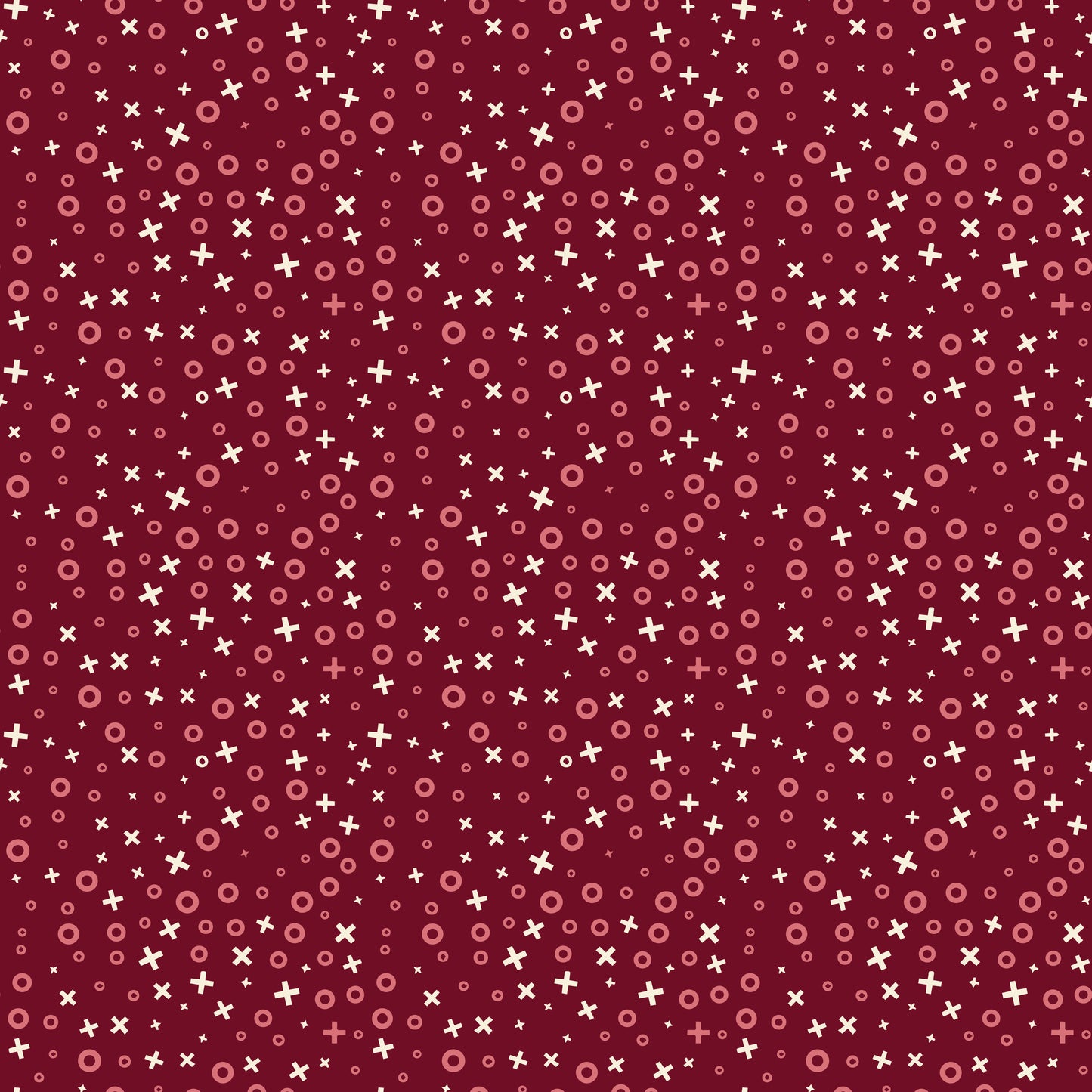 Love You Always XOs Burgundy