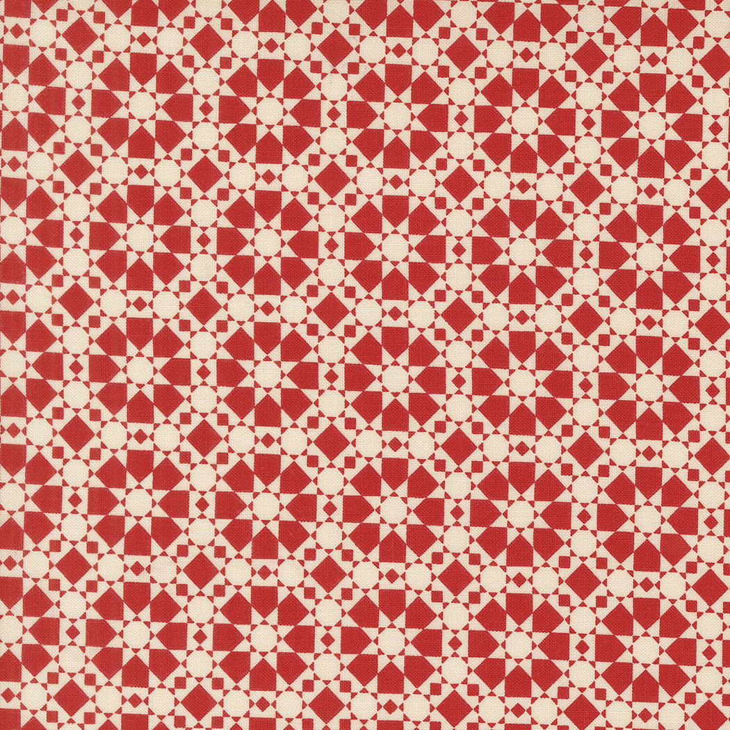 Threads Red Star Geometrics
