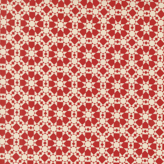 Threads Red Star Geometrics