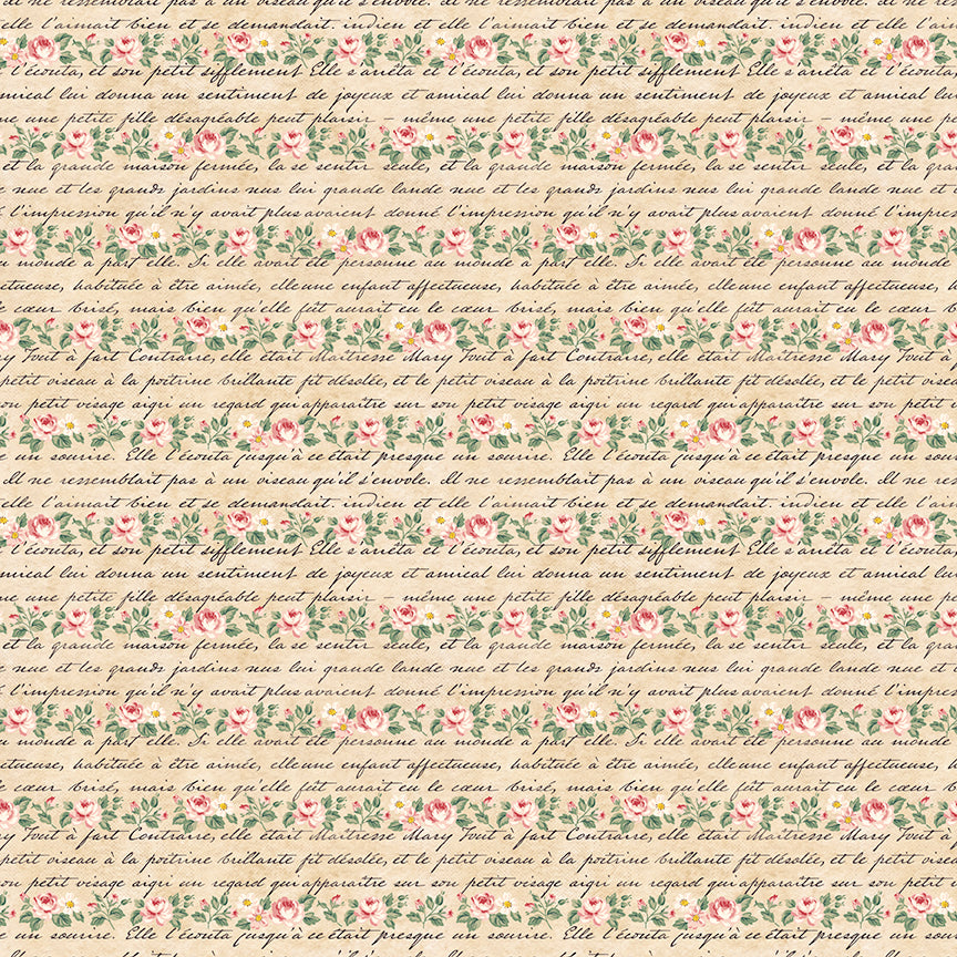 Rose & Violet's Bouquet Poeme Parchment
