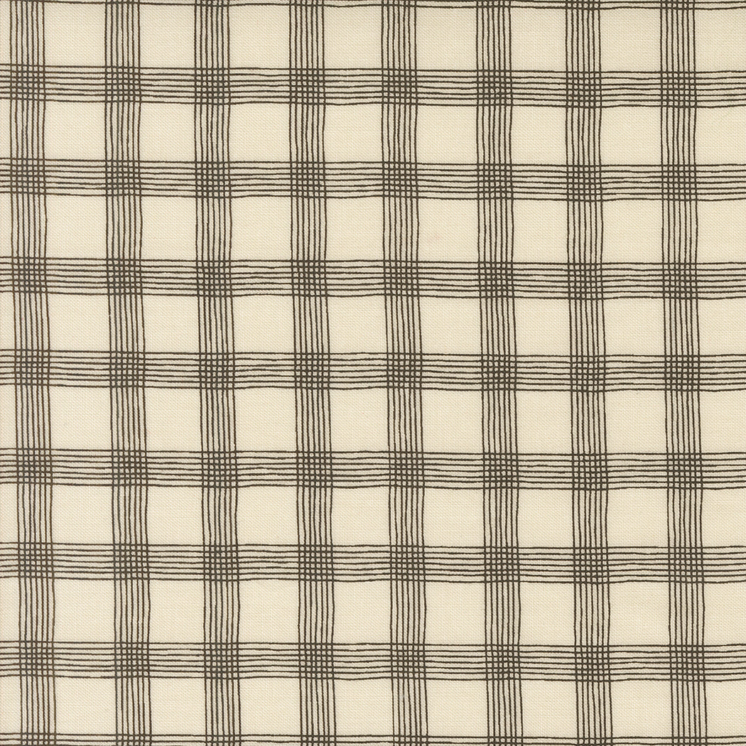 Threads Porcelain Black Plaid