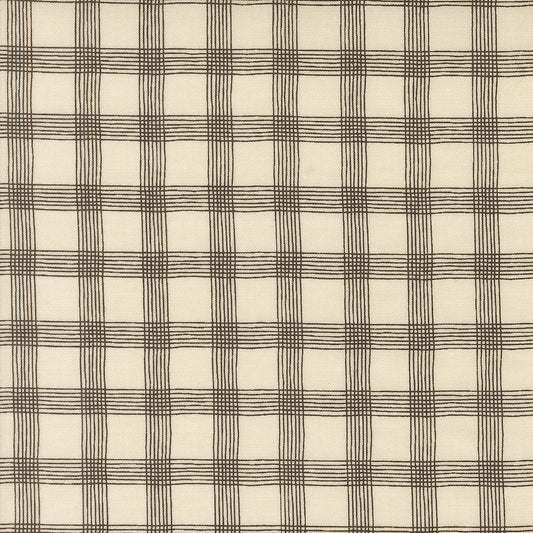 Threads Porcelain Black Plaid