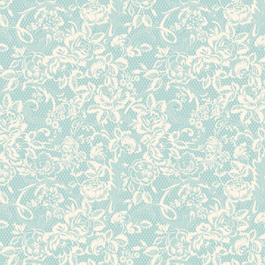 Rose & Violet's Bouquet Lace Blue