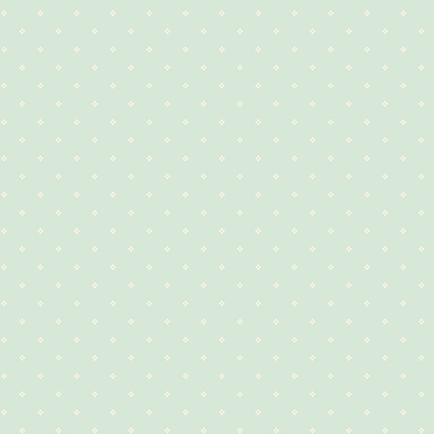 Rose & Violet's Bouquet Dots Mint