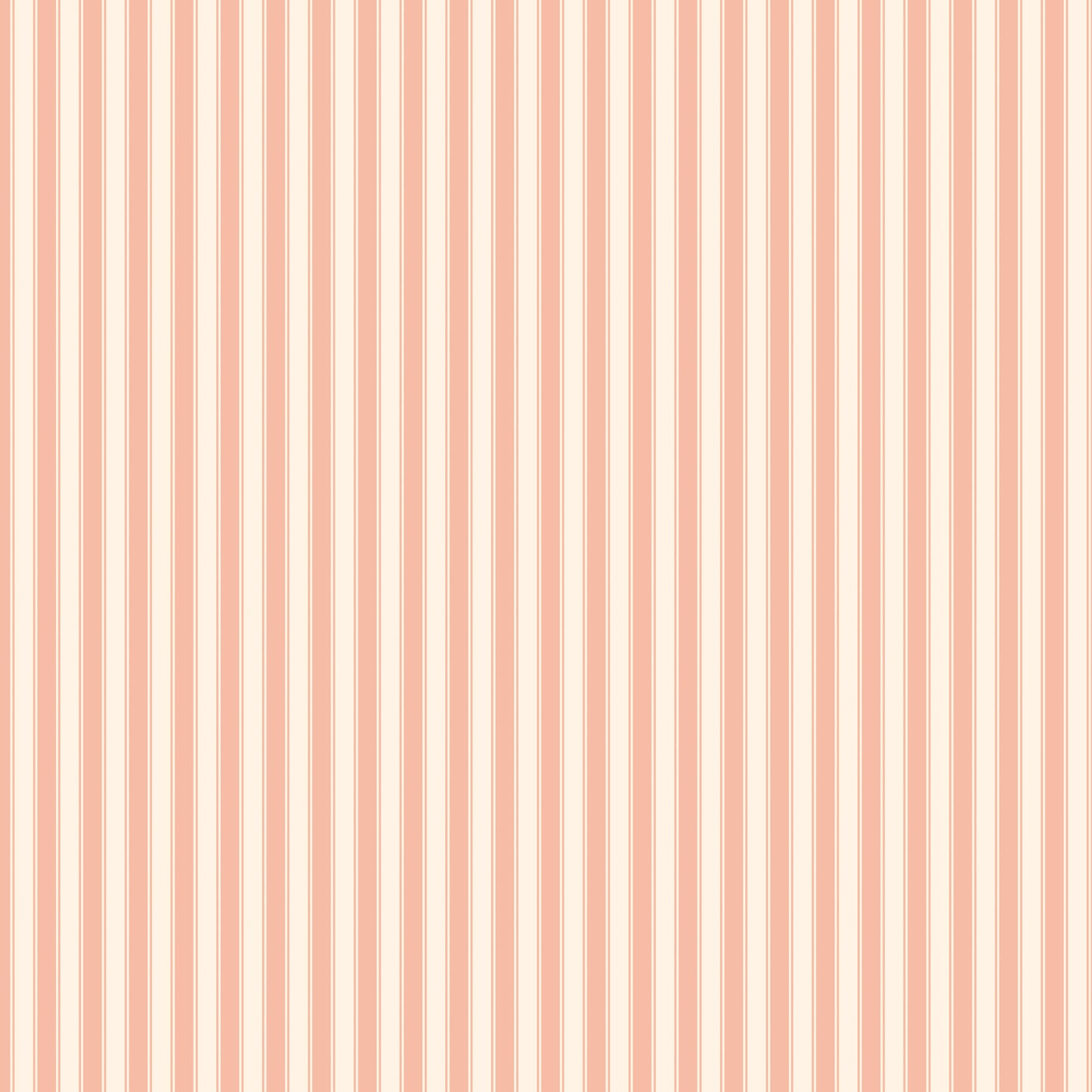 Rose & Violet's Bouquet Stripes Peach