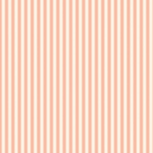Rose & Violet's Bouquet Stripes Peach