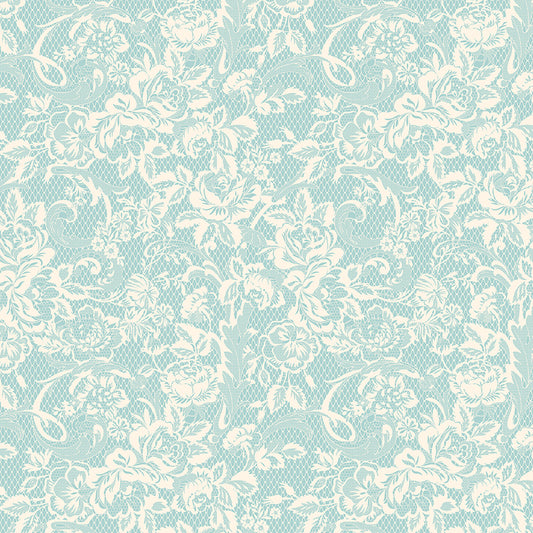 Rose & Violet's Bouquet Lace Blue