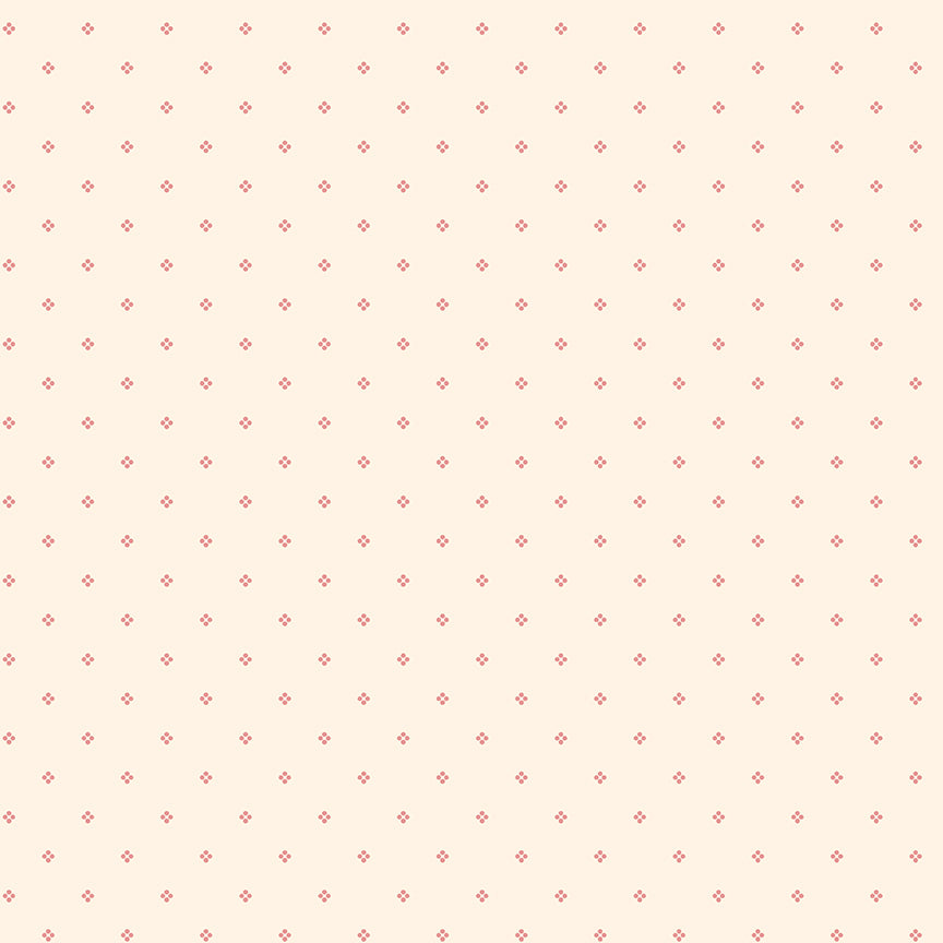 Rose & Violet's Bouquet Dots Cream