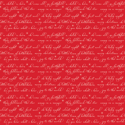 Glisten Text Red