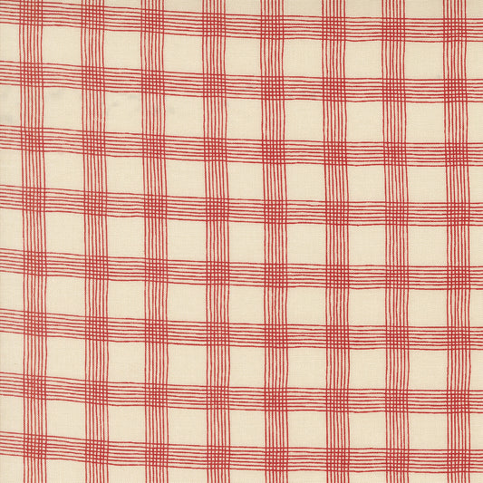 Threads Porcelain Red Plaid