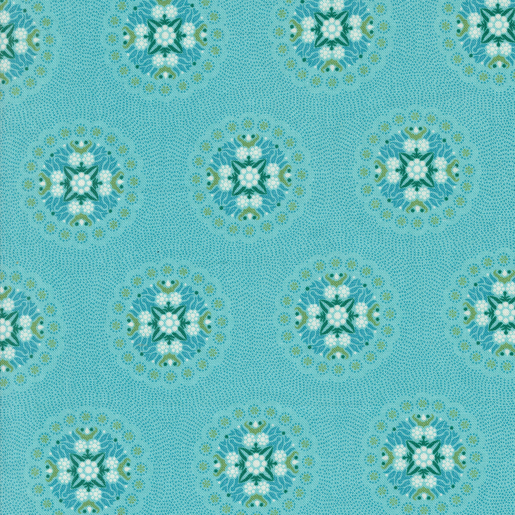 Sunday Brunch Mint Tea Crepe Geometrics