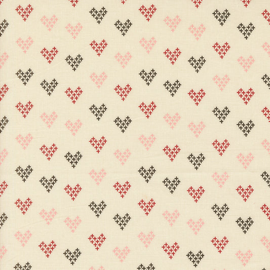 Threads Porcelain Multi Hearts