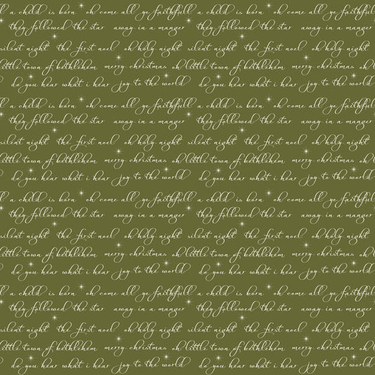 Glisten Text Green